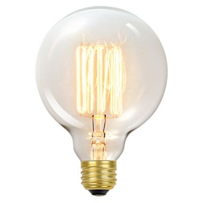 Vintage Edison 60-Watt G30 Light Bulb in Clear - Bed Bath & Beyond